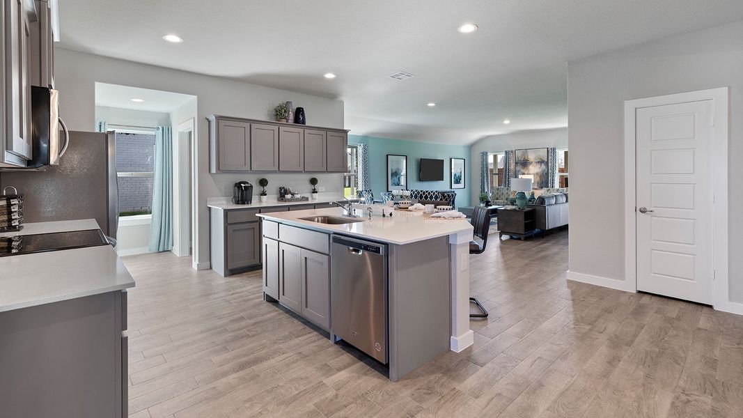 Representative furnished interior of a home built from the Kingston by D.R. Horton in The Parks of Alvarado, Alvarado (Image 9). Representative furnished interior of a home built from the Kingston by D.R. Horton in The Parks of Alvarado, Alvarado (Image 9).