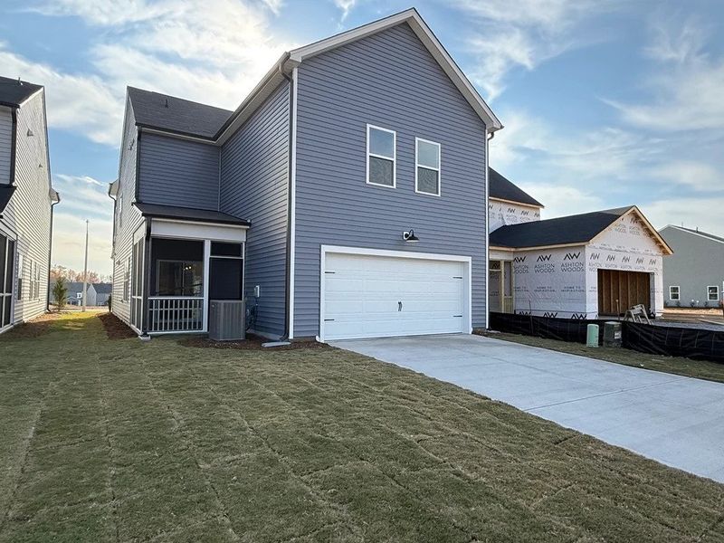 Exterior  - Earthy textures and warm tones feel rooted in place.