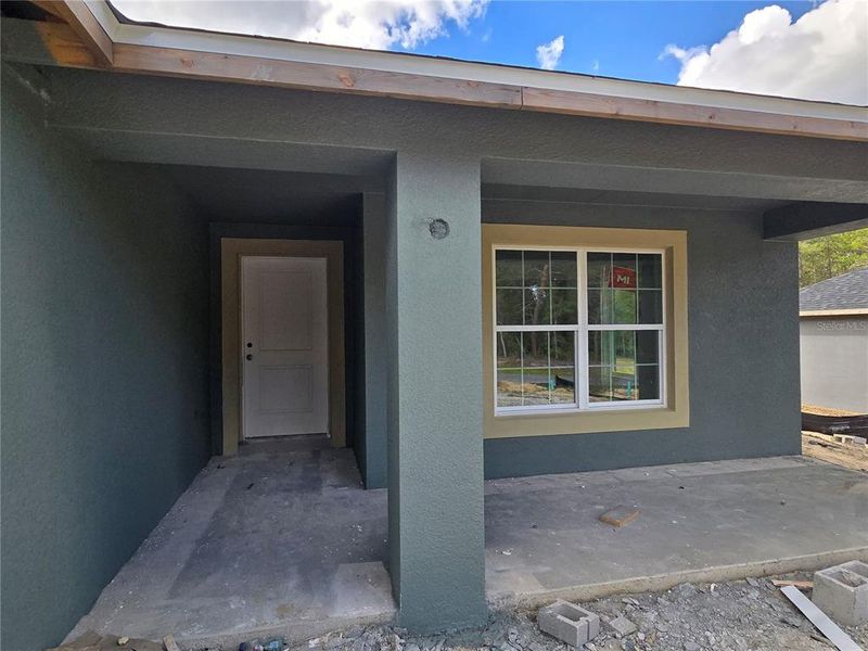 Exterior details and patio area of a home in , Inverness (Image 2).