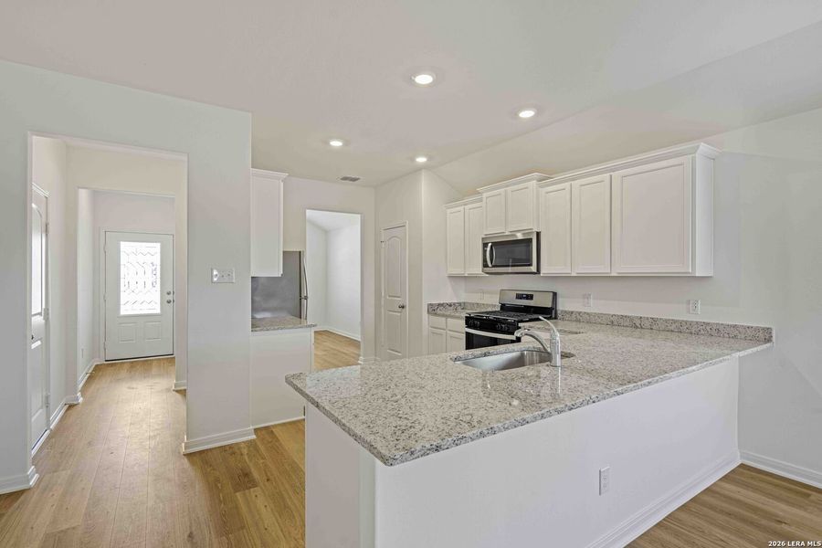 Furnished interior view inside a new home in , San Antonio (Image 7).
