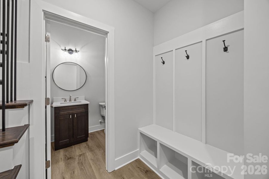 Furnished interior view inside a new home in , Statesville (Image 8).