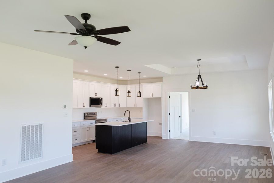 Furnished interior view inside a new home in , York (Image 4).