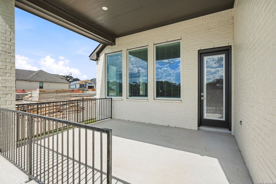 Exterior details and patio area of a home in Esperanza 50's, Boerne (Image 31).