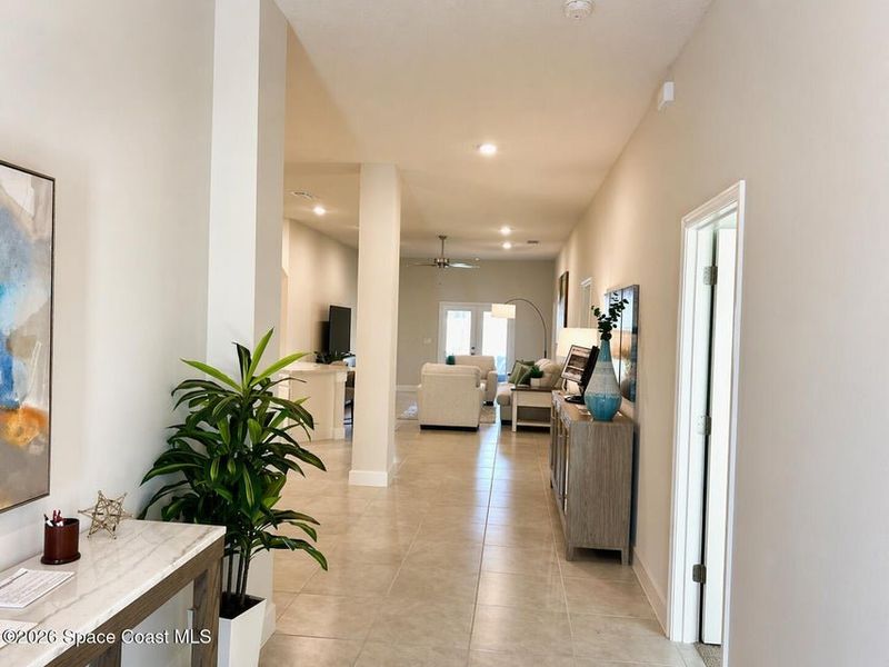 Furnished interior view inside a new home in St. John's Preserve, Palm Bay (Image 7).