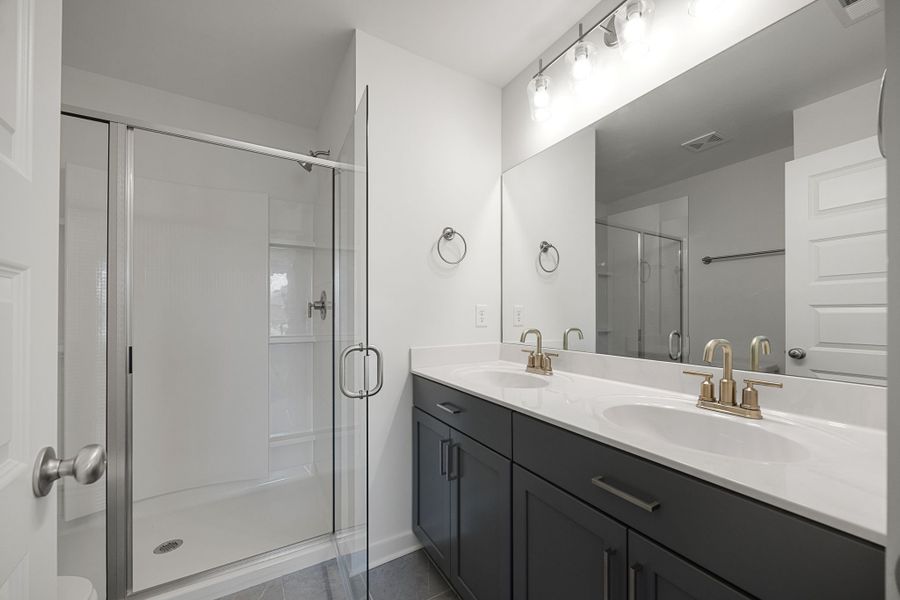 Designer Bathroom Finishes in The Sedona