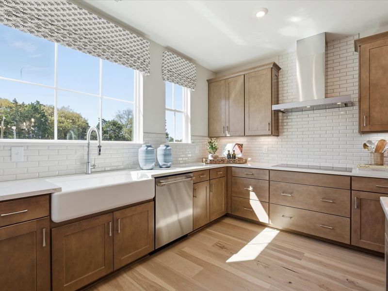 Representative furnished interior of a home built from the Paloma by Tri Pointe Homes in Bellflower, Charlotte (Image 30).