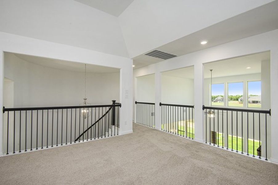 Representative unfurnished interior of a home built from the The Cottonwood by Sumeer Homes in Stone Henge II, Sanger (Image 21). Representative unfurnished interior of a home built from the The Cottonwood by Sumeer Homes in Stone Henge II, Sanger (Image 21).