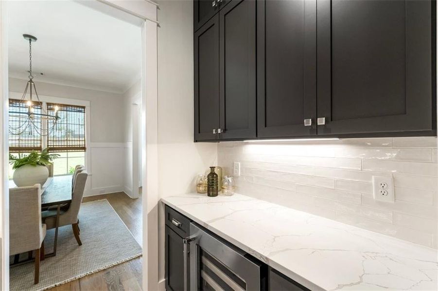 Furnished interior view inside a new home in , Buford (Image 10).
