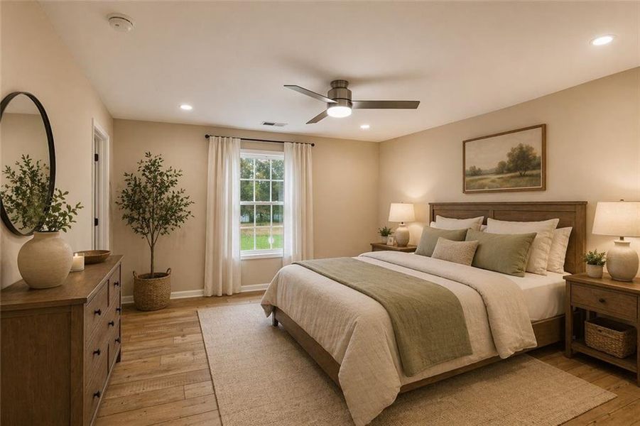 Furnished interior view inside a new home in , Taylorsville (Image 18).