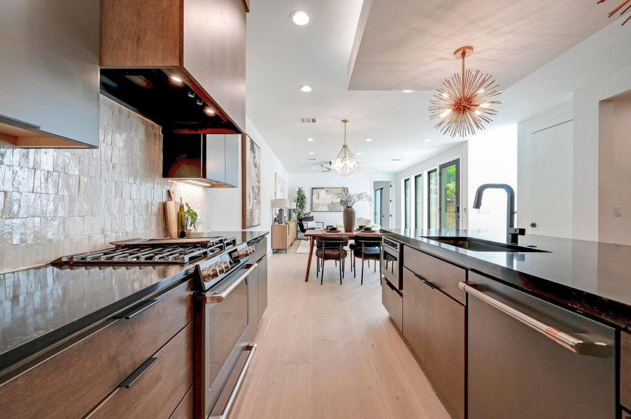 Furnished interior view inside a new home in , Austin (Image 29). Furnished interior view inside a new home in , Austin (Image 29).