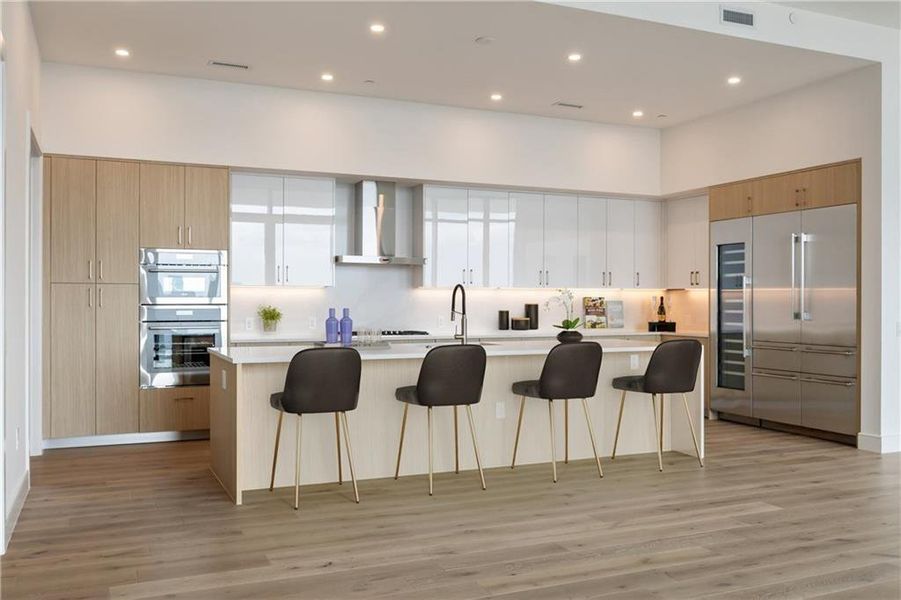 Furnished interior view inside a new home in The Dillon Buckhead, Atlanta (Image 8).