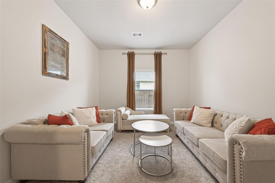Furnished interior view inside a new home in Arabella on the Prairie, Richmond (Image 8).