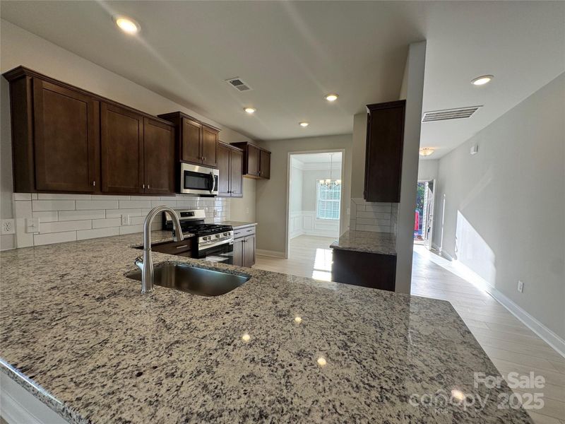 Furnished interior view inside a new home in Village at Parkside, Gastonia (Image 9).