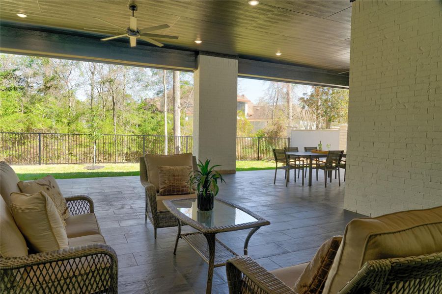 Exterior details and patio area of a home in , Montgomery (Image 29).