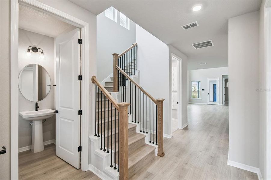 Spacious, unfurnished interior of a new home in Weslyn Park in Sunbridge 34', St. Cloud (Image 41).