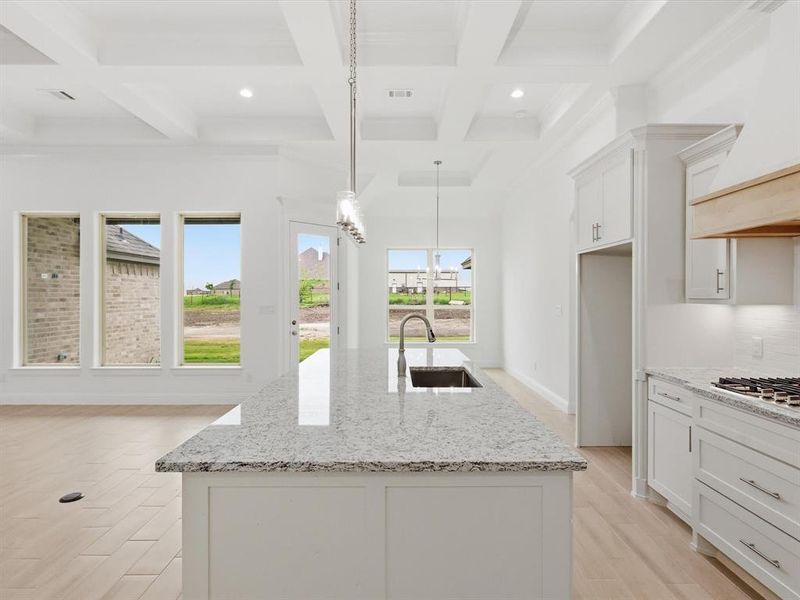Furnished interior view inside a new home in , Godley (Image 7).