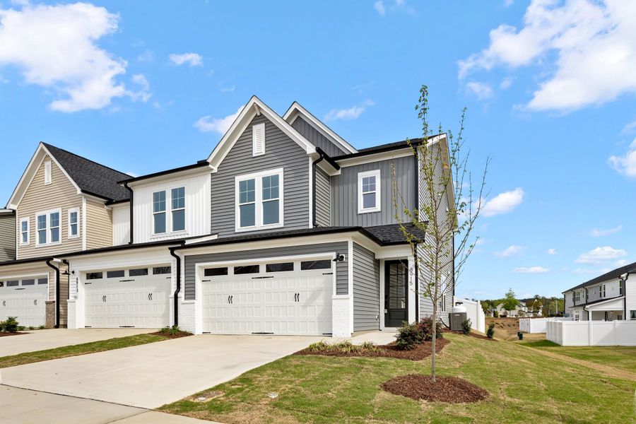 Representative exterior photo of a completed home built from the The Juniper by RobuckHomes in Kennebec Crossing, Angier, NC (Image 39).