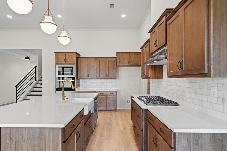 Furnished interior view inside a new home in White Oak, Arlington (Image 8). Furnished interior view inside a new home in White Oak, Arlington (Image 8).