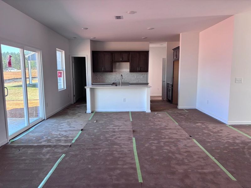 In-progress construction of a new home in Middleton Farms, Middlesex, NC (Image 24).