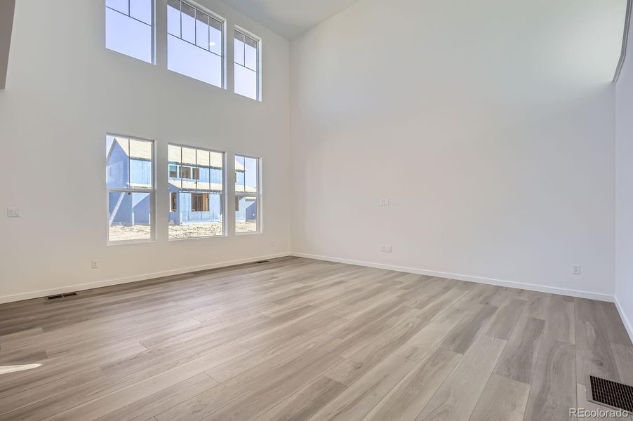 Spacious, unfurnished interior of a new home in Ledge Rock: The Monarch Collection, Johnstown (Image 11). Spacious, unfurnished interior of a new home in Ledge Rock: The Monarch Collection, Johnstown (Image 11).