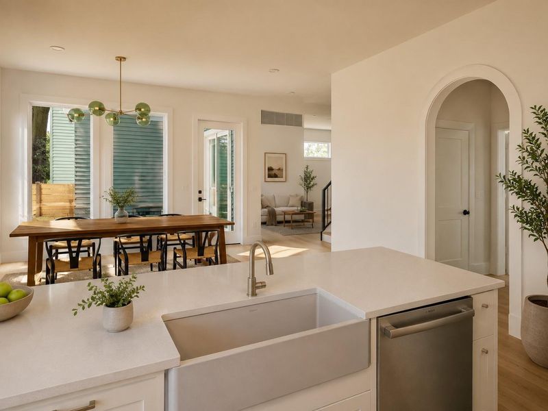 Furnished interior view inside a new home in , Austin (Image 3).