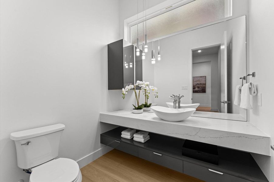 Furnished interior view inside a new home in , Houston (Image 17).