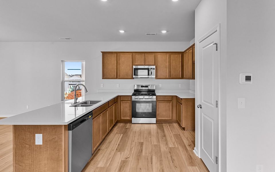 Furnished interior view inside a new home in Hanes Lake, Winston-Salem (Image 6).