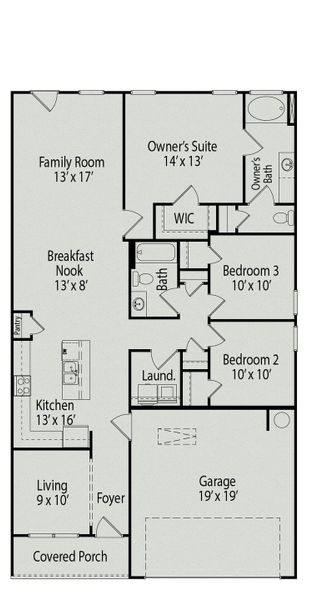 The Peachtree Floorplan
