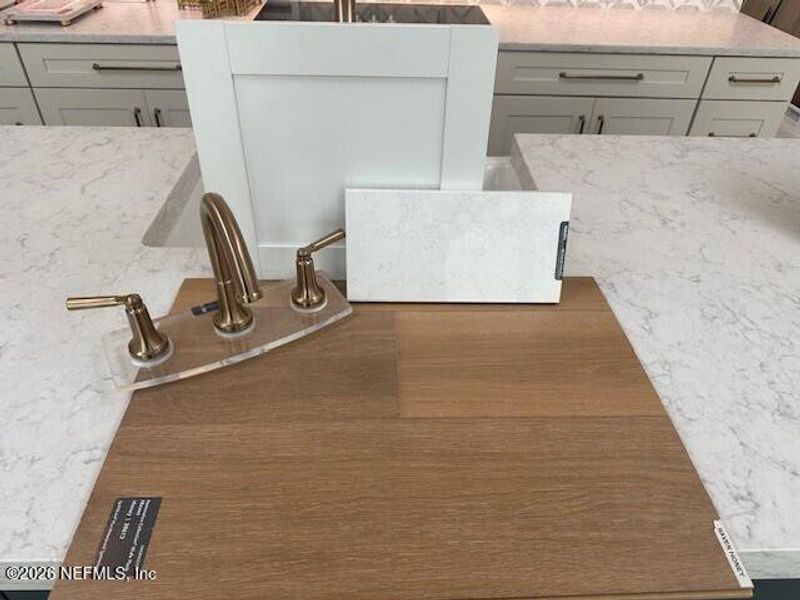 Sample of building materials used in homes in Reflections at Nocatee, Ponte Vedra (Image 36).