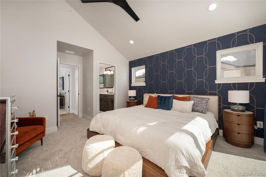 Furnished interior view inside a new home in , Winter Park (Image 18). Furnished interior view inside a new home in , Winter Park (Image 18).