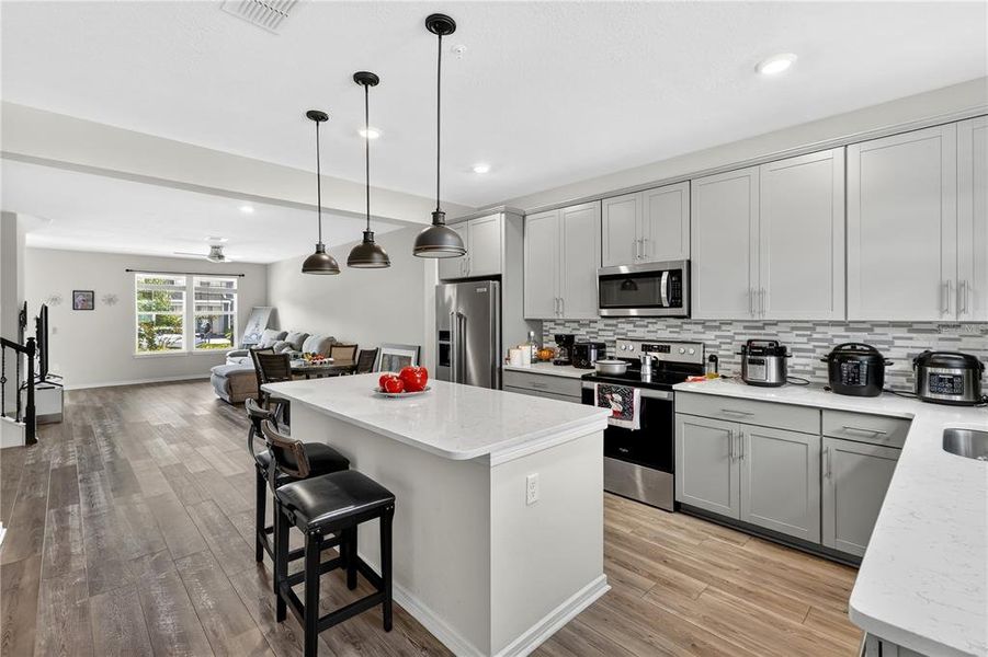 Furnished interior view inside a new home in , Orlando (Image 3). Furnished interior view inside a new home in , Orlando (Image 3).