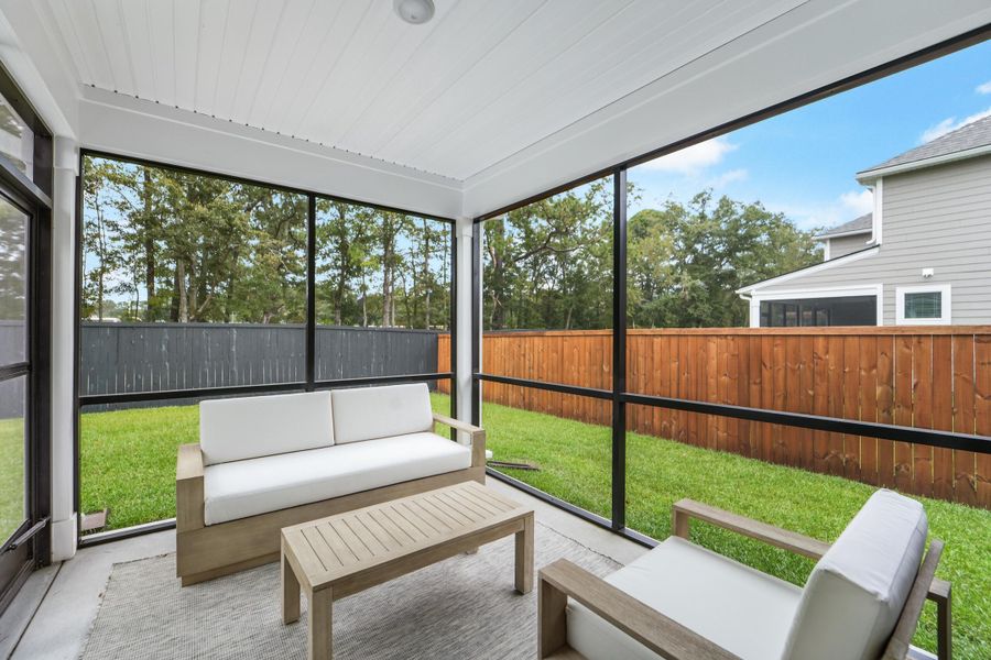 Furnished interior view inside a new home in , Johns Island (Image 36). Furnished interior view inside a new home in , Johns Island (Image 36).