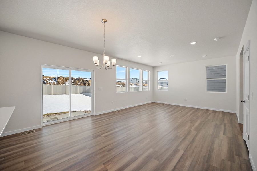 Spacious, unfurnished interior of a new home in Aspen Ranch, Fountain (Image 28).