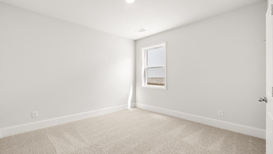 Representative unfurnished interior of a home built from the GRAYSON by D.R. Horton in Butner Estates, South Fulton (Image 28).