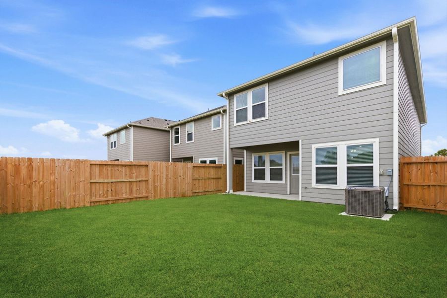 Exterior details and patio area of a home in , Houston (Image 28). Exterior details and patio area of a home in , Houston (Image 28).