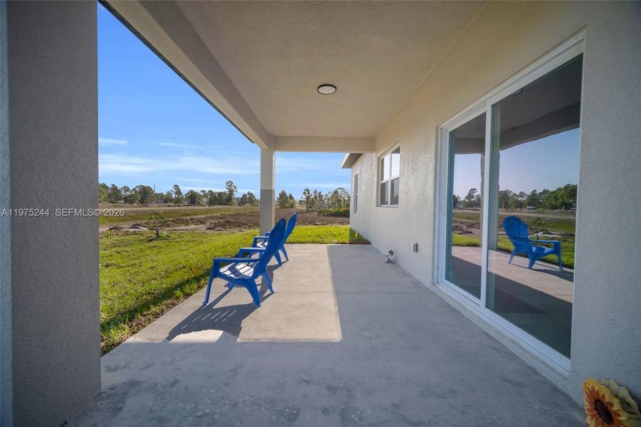 Exterior details and patio area of a home in , Lehigh Acres (Image 3).