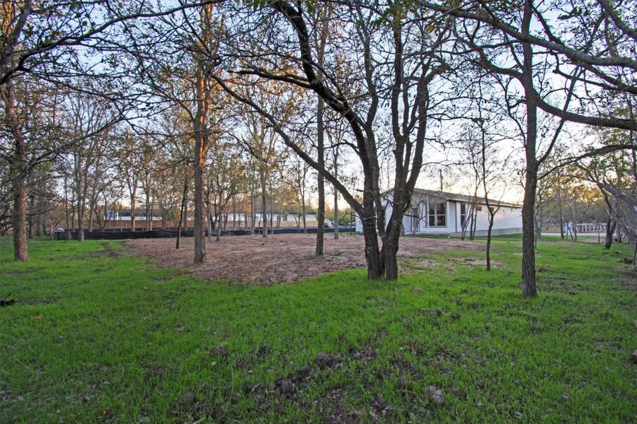 Exterior details and patio area of a home in , Bastrop (Image 29).