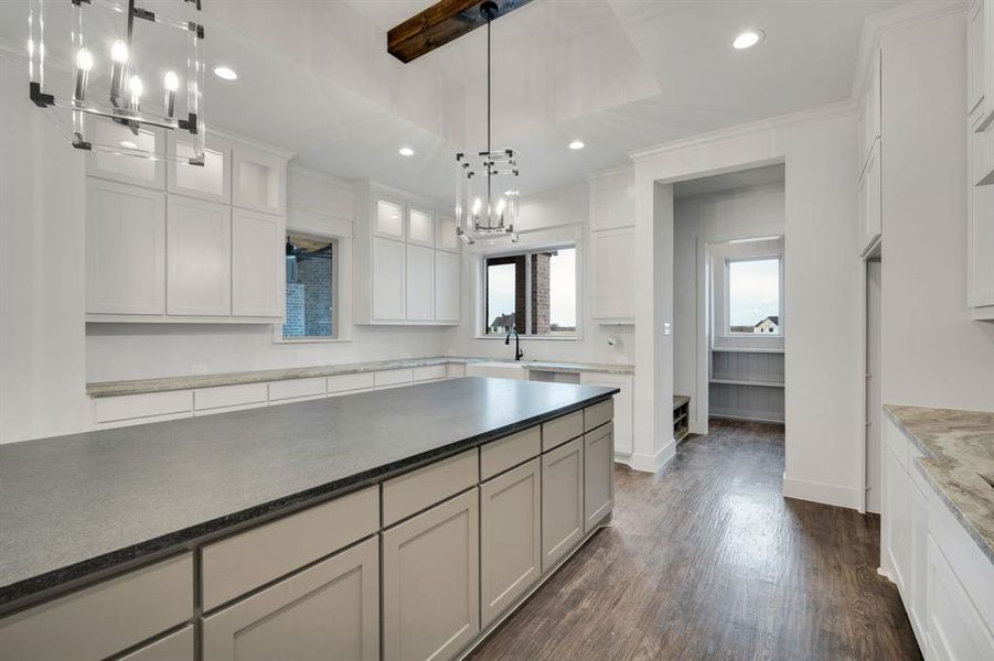 Furnished interior view inside a new home in , Midlothian (Image 5).