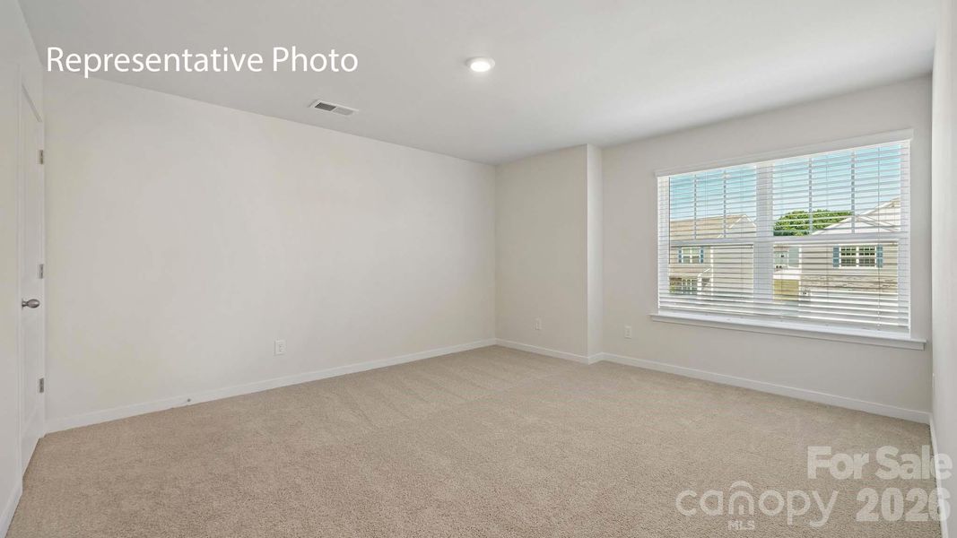 Spacious, unfurnished interior of a new home in Secrest Commons, Monroe (Image 31).