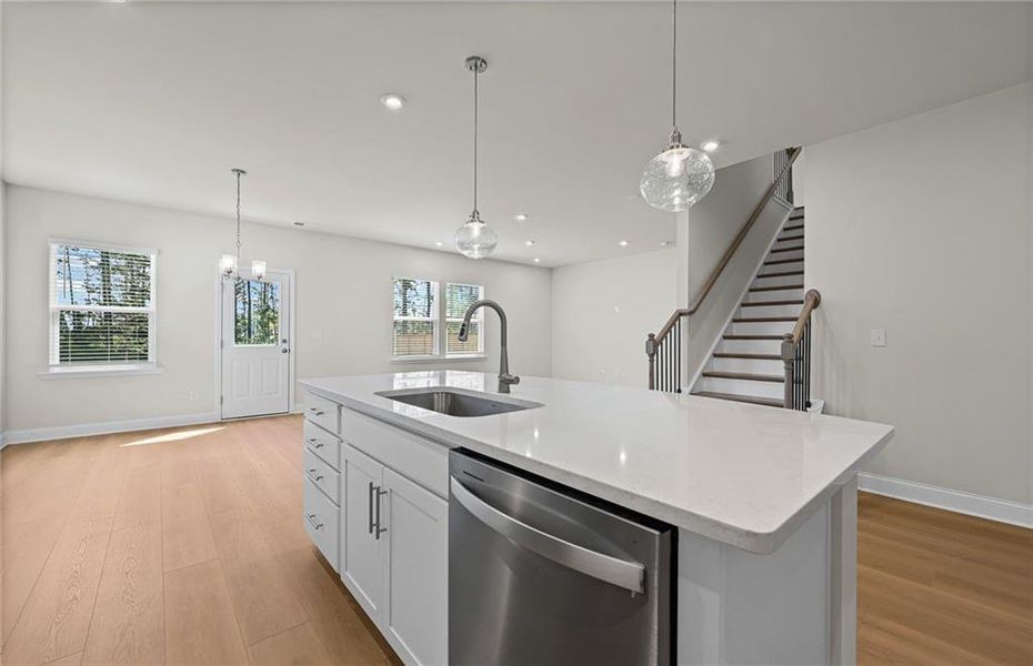 Furnished interior view inside a new home in Hawthorne Ridge, McDonough (Image 9).