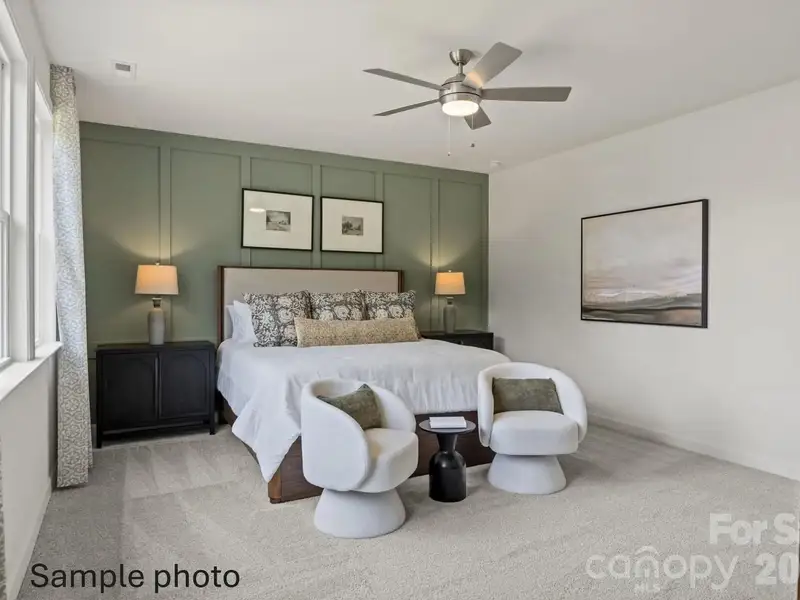 Furnished interior view inside a new home in Enclave at Belmont, Belmont (Image 14).