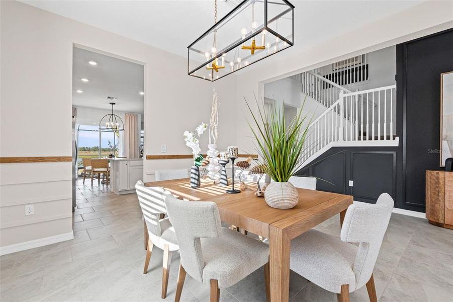 Furnished interior view inside a new home in Rye Ranch: Executive Homes, Parrish (Image 28).