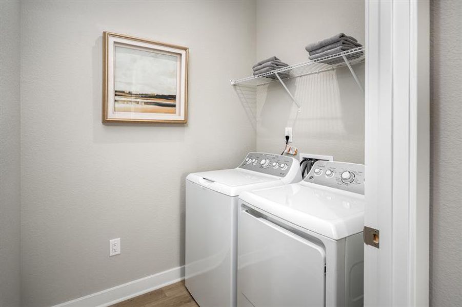 Representative furnished interior of a home built from the Bramante 2-Story by Ryan Homes in Lakes at Riverbend Single Family Homes, Navassa (Image 11).