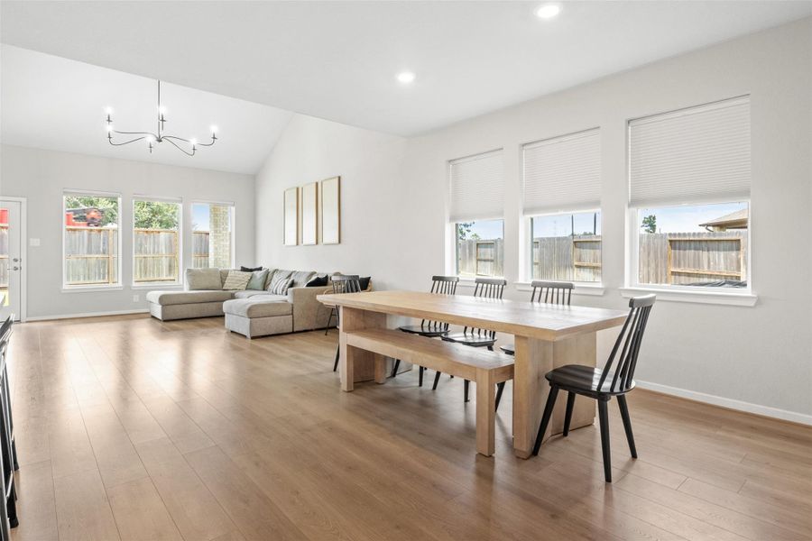 Furnished interior view inside a new home in Raburn Reserve 50s, Tomball (Image 28). Furnished interior view inside a new home in Raburn Reserve 50s, Tomball (Image 28).