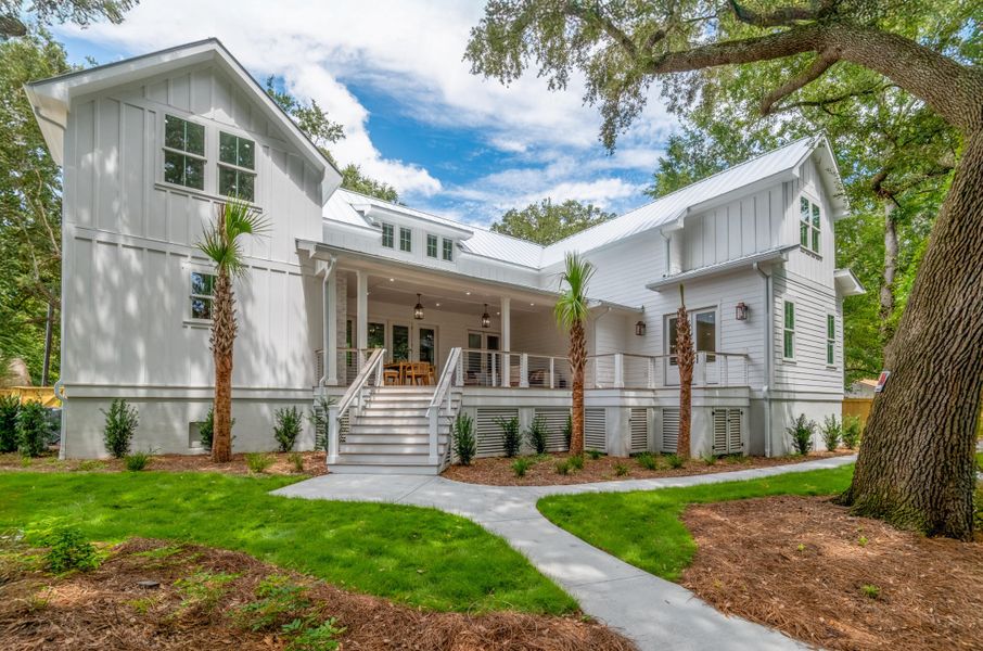 Front exterior of a new home in , Mount Pleasant, SC, highlighting curb appeal (Image 2).