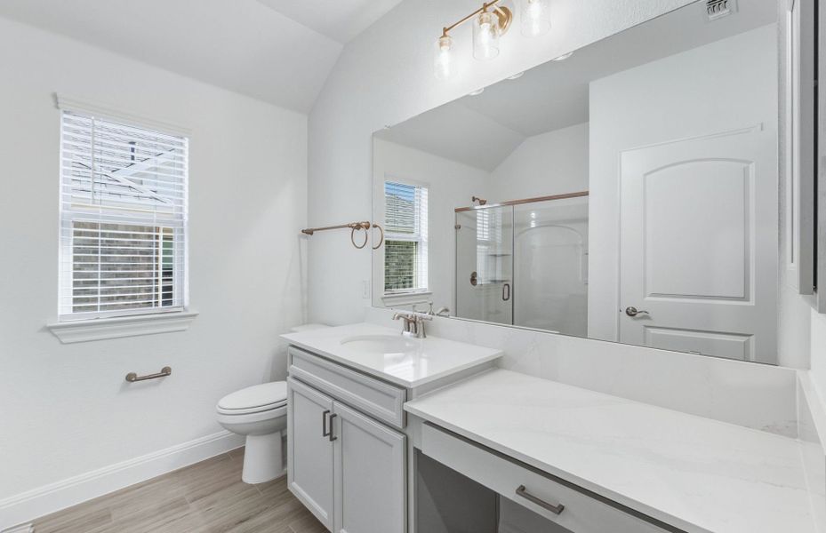 Furnished interior view inside a new home in Saddleback at Santa Rita Ranch, Liberty Hill (Image 10).