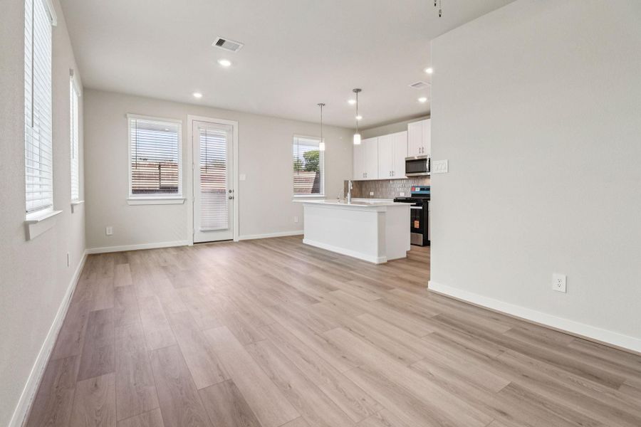 Photo is not of the actual home, but is an inspirational photo of builder’s model home and may depict options, furnishings, and/or decorator features that are not included