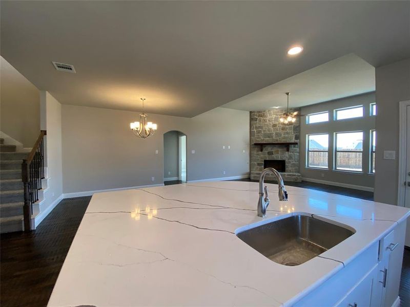 Close-up of interior finishes inside a home in , Crandall (Image 13).