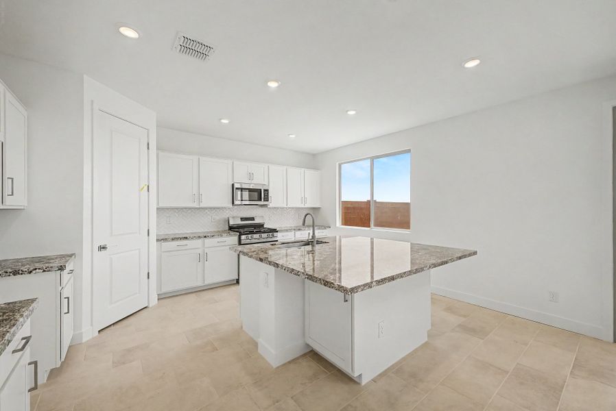 Furnished interior view inside a new home in Bella Vista Farms, San Tan Valley (Image 4).