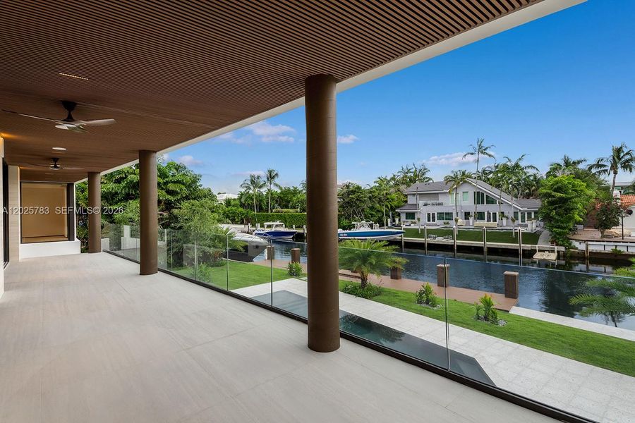 Exterior details and patio area of a home in , Coral Gables (Image 35). Exterior details and patio area of a home in , Coral Gables (Image 35).